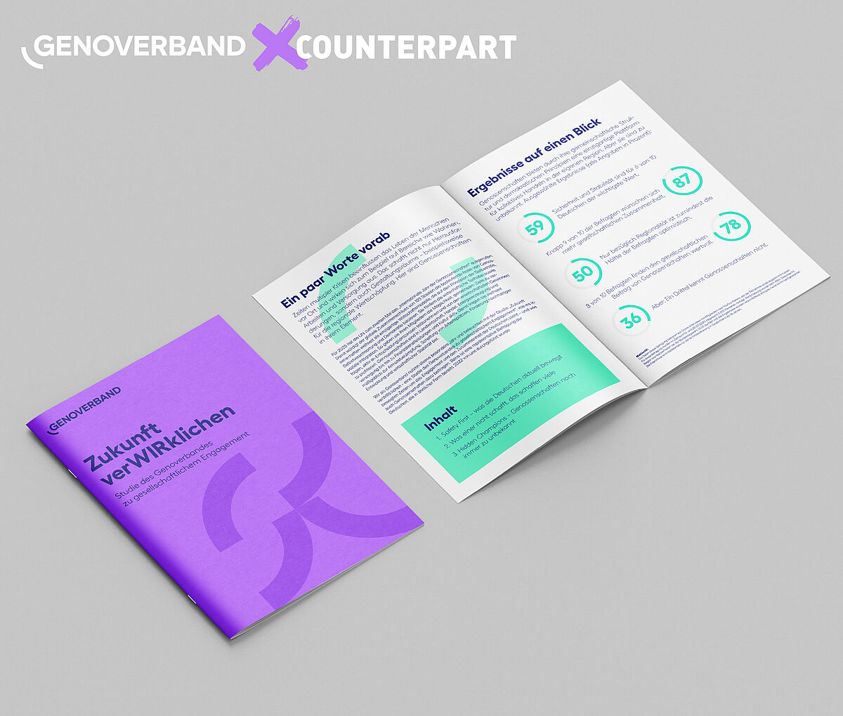 Engagement sichtbar machen: Studienbooklet für den Genoverband